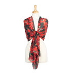 Poppies in Bloom Lightweight Scarf