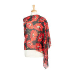 Poppies in Bloom Lightweight Scarf