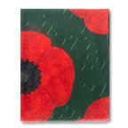 Green Poppy Pastures Scarf