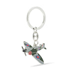 Spitfire Five-Petal Poppy Keyring