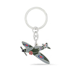 Spitfire Five-Petal Poppy Keyring