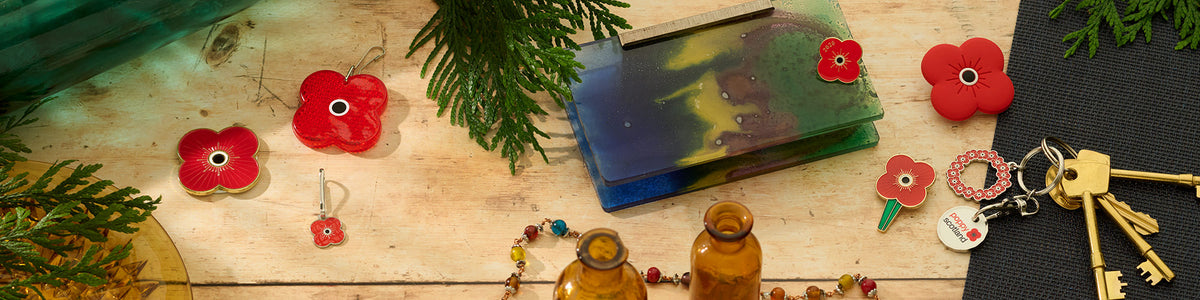 Lifestyle image with featured products
