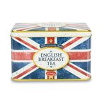 Union Jack Tea Tin with English Breakfast Tea