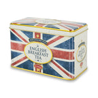 Union Jack Tea Tin with English Breakfast Tea