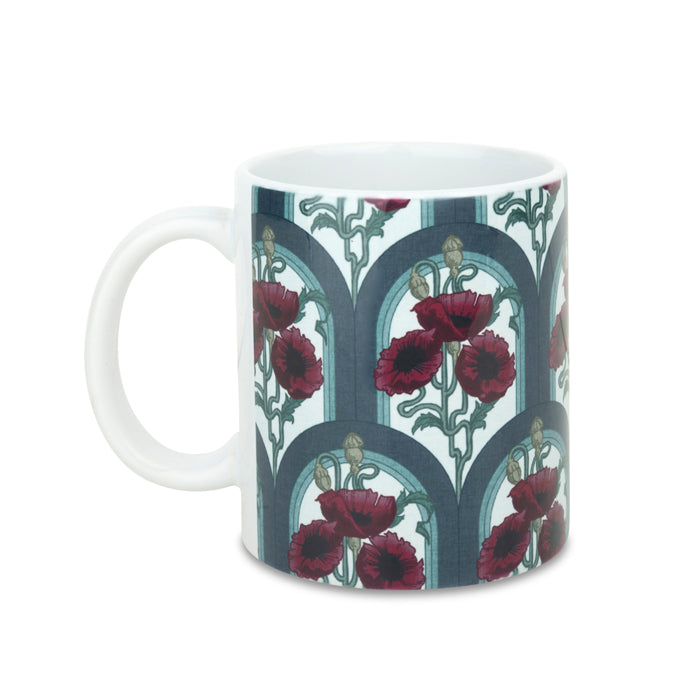 Laurence Llewelyn-Bowen Art Deco Poppy Mug