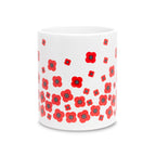 Falling Scottish Poppies Mug