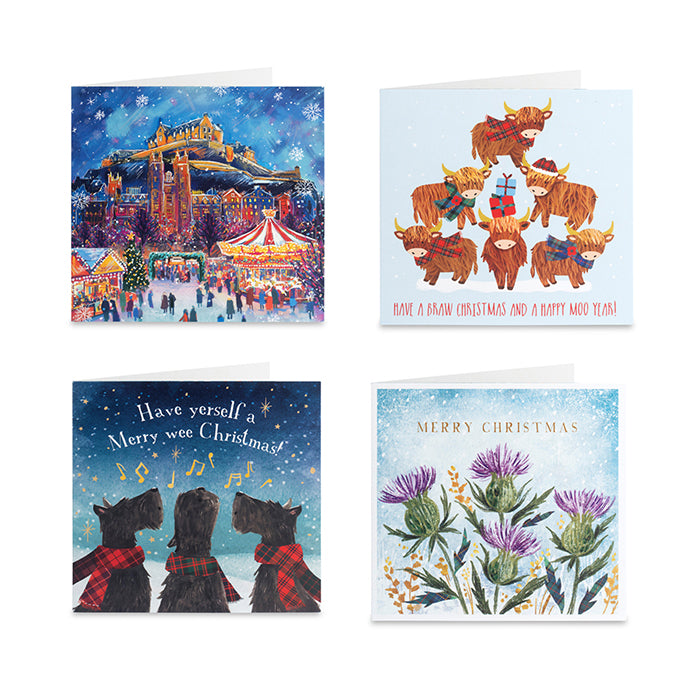 Poppyscotland Multipack Christmas Cards - Pack of 40