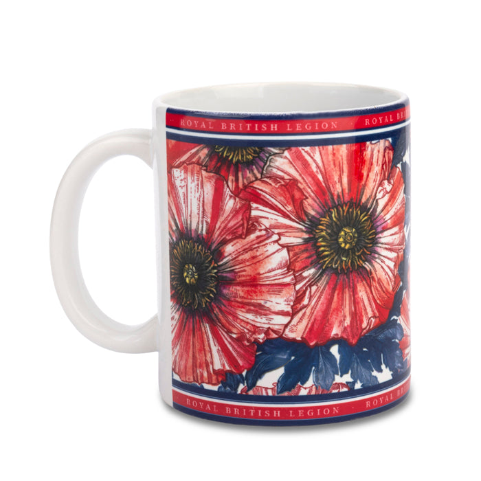 Laurence Llewelyn-Bowen Three Poppies Mug