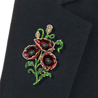 Laurence Llewelyn-Bowen Art Deco Poppy Brooch