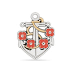 Anchor Poppy Badge