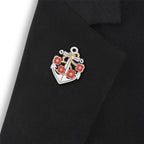 Anchor Poppy Badge
