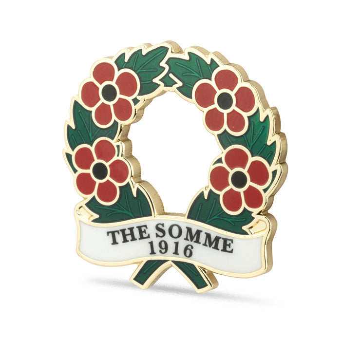 The Somme 1916 Poppy Wreath Badge
