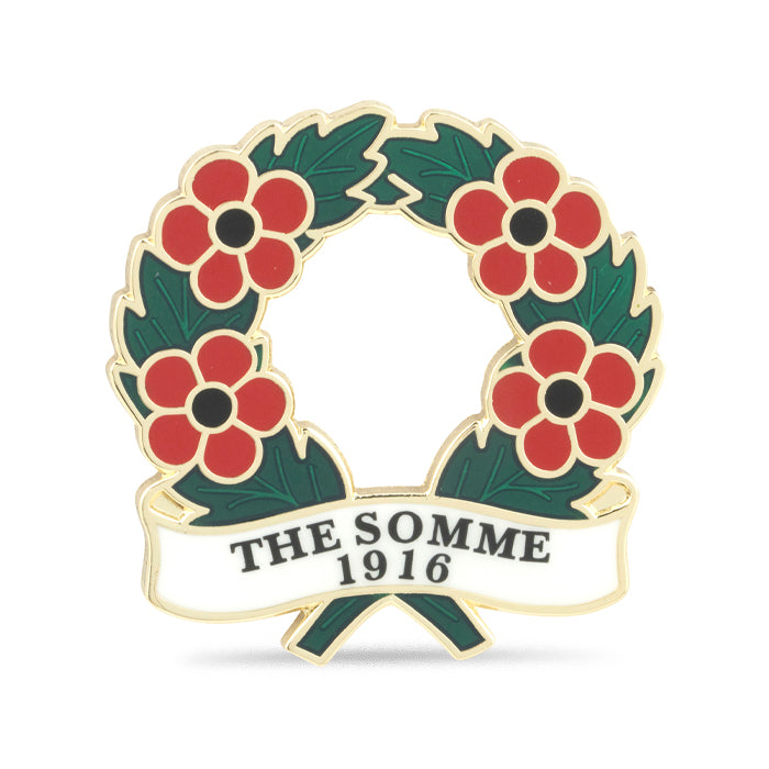 The Somme 1916 Poppy Wreath Badge