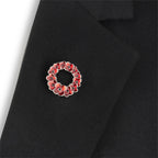 Multi Poppy Wreath Pin