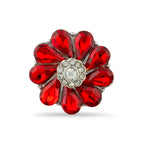 Poppy Wreath Gem Pin