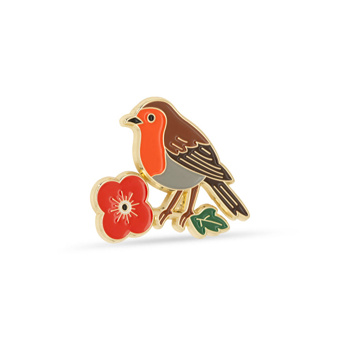 Poppyscotland Robin Pin