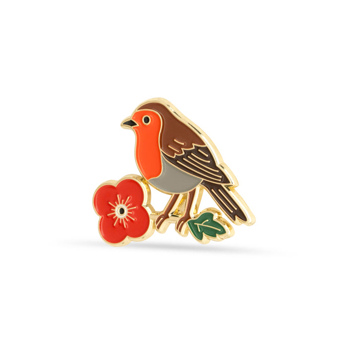 Poppyscotland Robin Pin