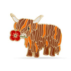 Poppyscotland Highland Cow Pin