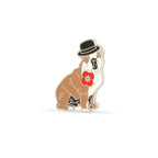 Poppyscotland Churchill Bulldog Pin