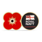 Royal Navy Poppy Service Pin