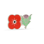 Thistle Poppy Pin
