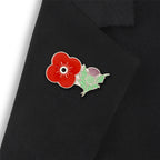 Thistle Poppy Pin