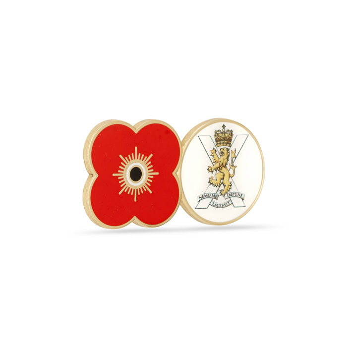 Royal Regiment of Scotland Poppy Service Pin