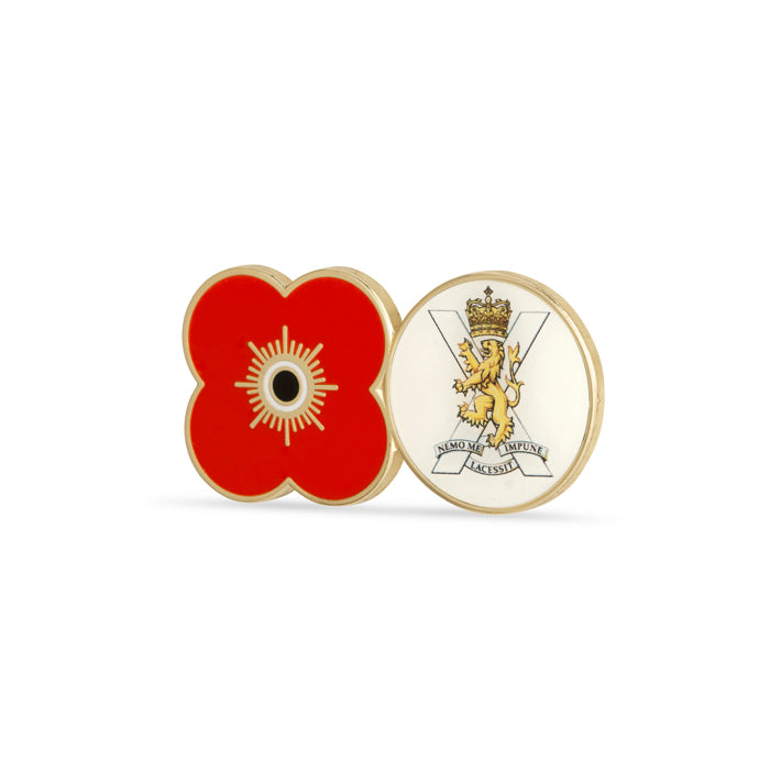 Royal Regiment of Scotland Poppy Service Pin