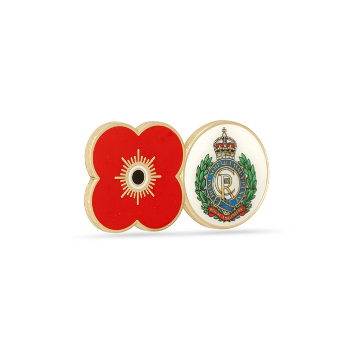 Corps of Royal Engineers Poppy Service Pin