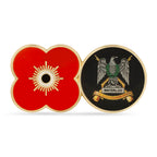 Royal Scots Dragoon Guards Poppy Service Pin