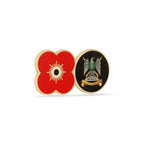 Royal Scots Dragoon Guards Poppy Service Pin