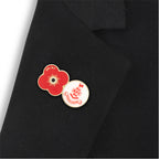 Airdrieonians Poppy Football Pin 2026/27