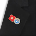 Ayr United Poppy Football Pin 2026/27