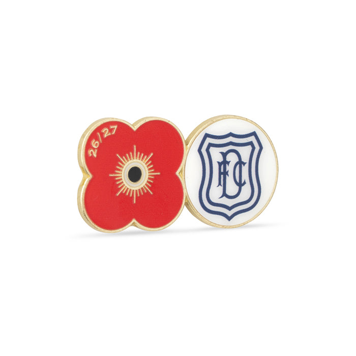 Dundee Poppy Football Pin 2026/27