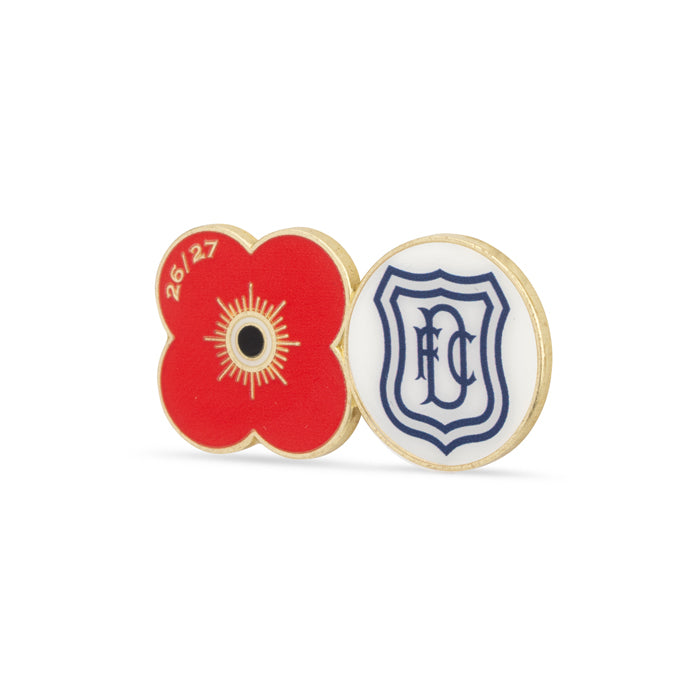 Dundee Poppy Football Pin 2026/27