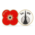 Falkirk Poppy Football Pin 2026/27