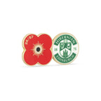 Hibernian Poppy Football Pin 2026/27