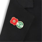 Hibernian Poppy Football Pin 2026/27