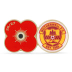 Motherwell Poppy Football Pin 2026/27