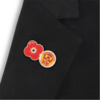 Motherwell Poppy Football Pin 2026/27