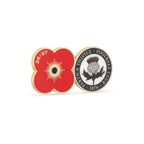 Partick Thistle Poppy Football Pin 2026/27