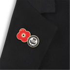 Partick Thistle Poppy Football Pin 2026/27