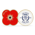 Queen of the South Poppy Football Pin 2026/27