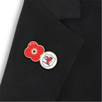 Raith Rovers Poppy Football Pin 2026/27