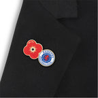 Rangers Poppy Football Pin 2026/27