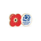 Scottish Poppy Rugby Pin 2026/27