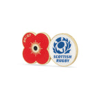 Scottish Poppy Rugby Pin 2026/27